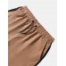 Men Side Striped Cargo Side Pocket Drawstring Elastic Waist Casual Jogger Pants