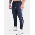 Men Jogger Sweatpants Drawstring Elastic Waist Ankle Length Pants