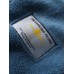 Mens Letter Embroidery Label Warm Fleece Long Sleeve Coats